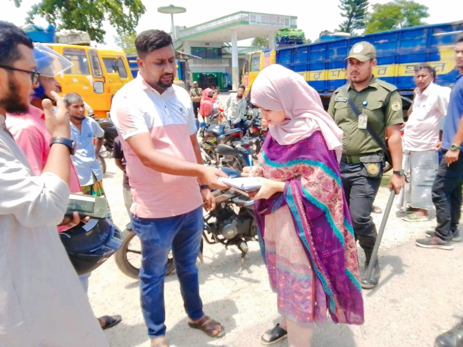 আদমদীঘিতে ভ্রাম্যমান আদালতের অভিযান ৩৫জনের ১৬ হাজার টাকা জরিমানা
